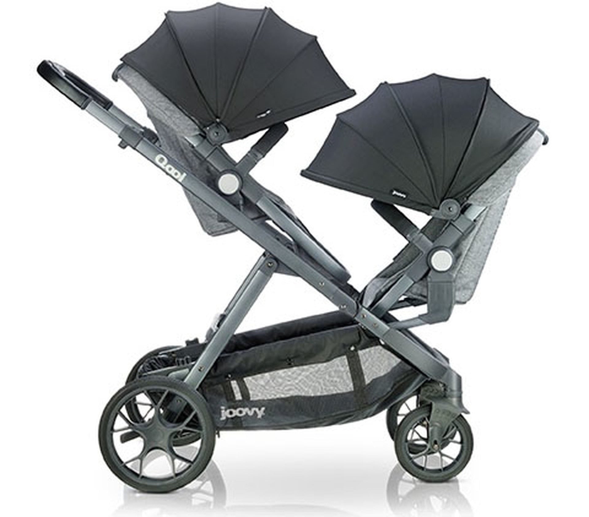 Joovy Qool Premium Customizable Single Double Triple Stroller New