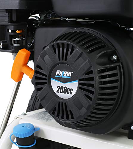 Pulsar 3,100 PSI 2.5 GPM Gas-Powered Pressure Washer with 5 Quick Connect Nozzles & On-Board Detergent Tank, W31H19