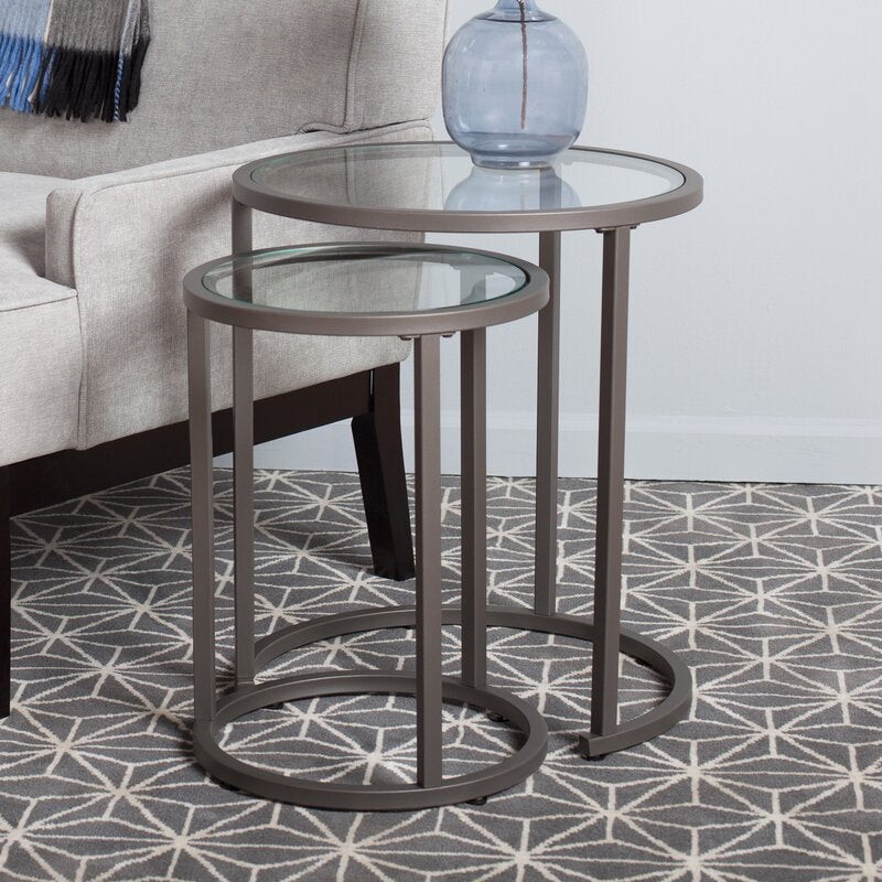 Camber 2 Piece Nesting Tables