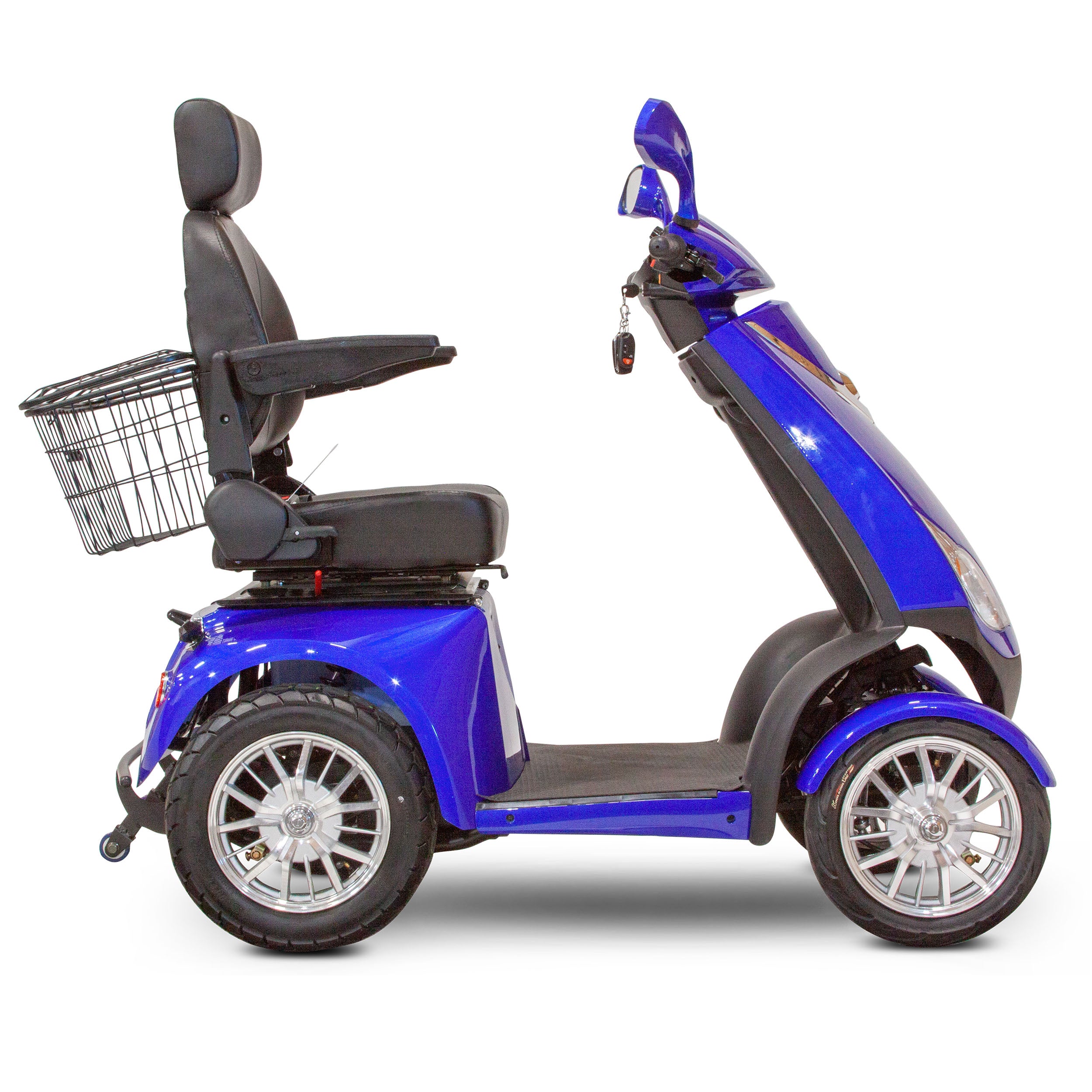 EWheels New & Improved EW-72 Scooter Heavy-Duty 4-Wheel Mobility Scooter