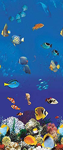 Smartline Caribbean 24-Foot Round Liner | UniBead Style | 48-Inch Wall Height | 25 Gauge Virgin Vinyl | Designed for Steel Sided Above-Ground Swimming Pools