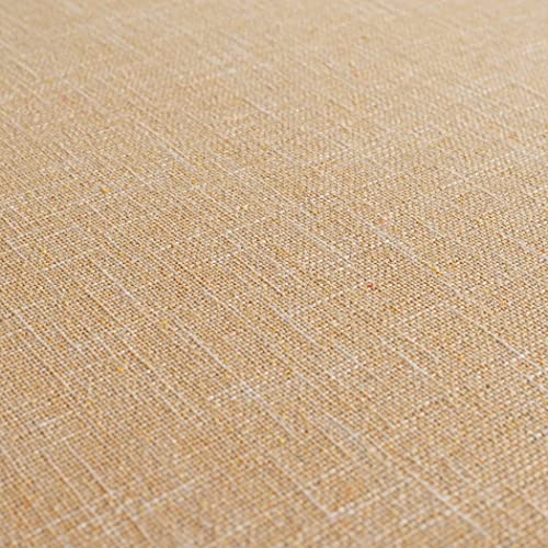 Casa Andrea Milano Modern Large Tweed Fabric U-Shape Sectional Sofa, Double Extra Wide Chaise Lounge Couch, Beige