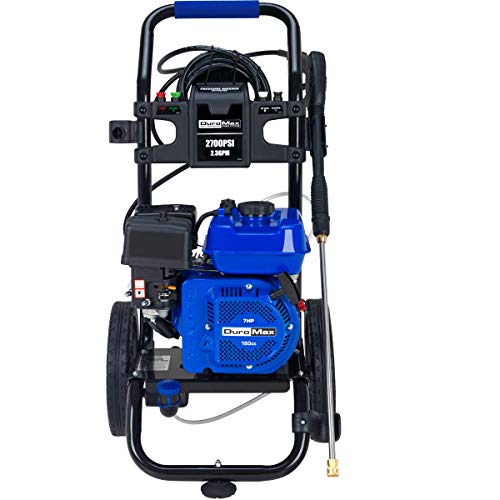 Duromax XP2700PWS 2.3 GPM 5 HP Gas Engine Pressure Washer, 2700 PSI