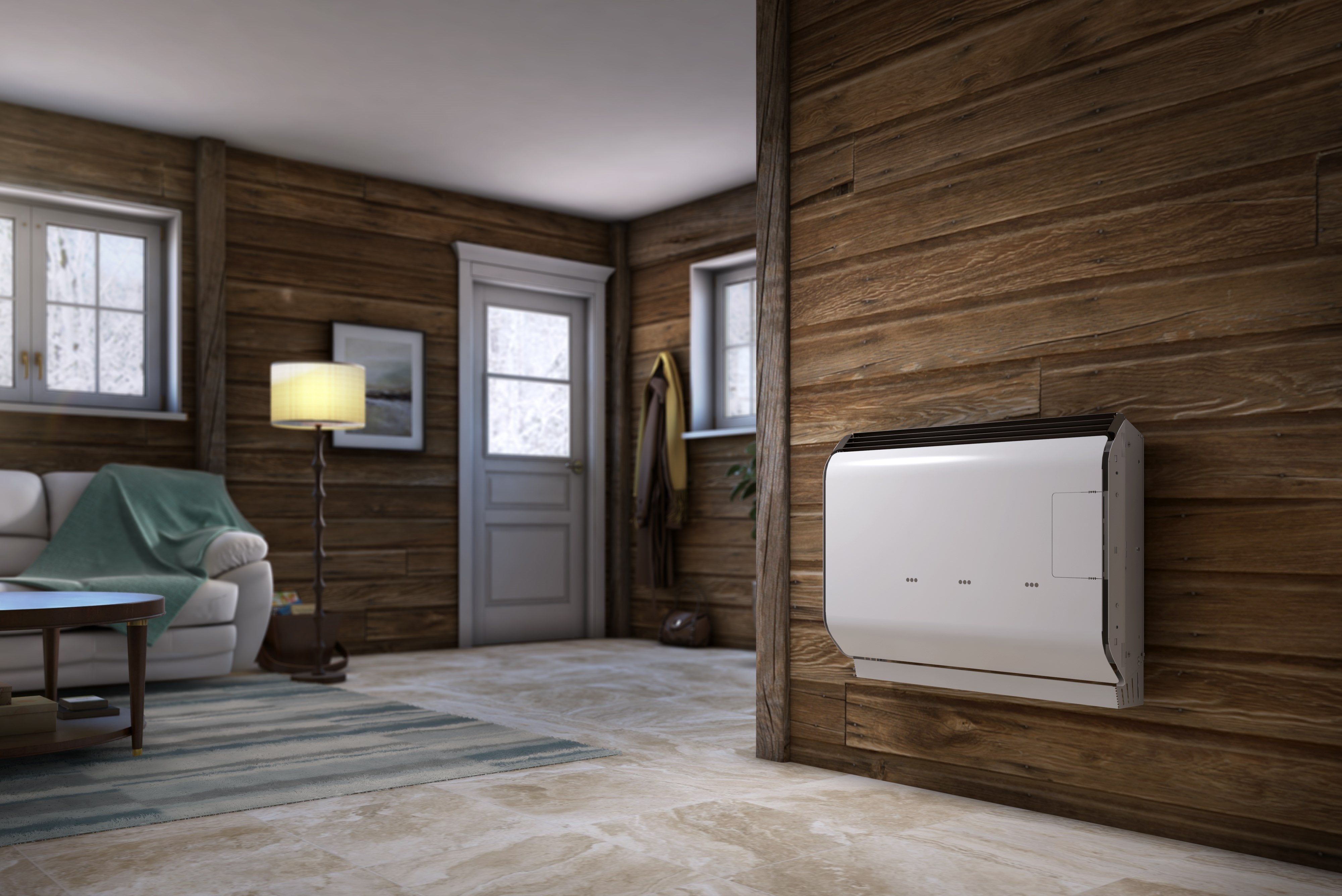 Drolet DV45 13,750 BTU Gas Wall Mounted Room Heater New