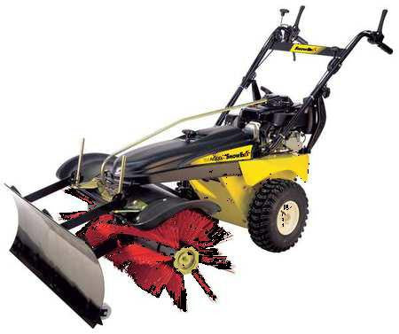 Walk Behind Sweeper, 40 in.