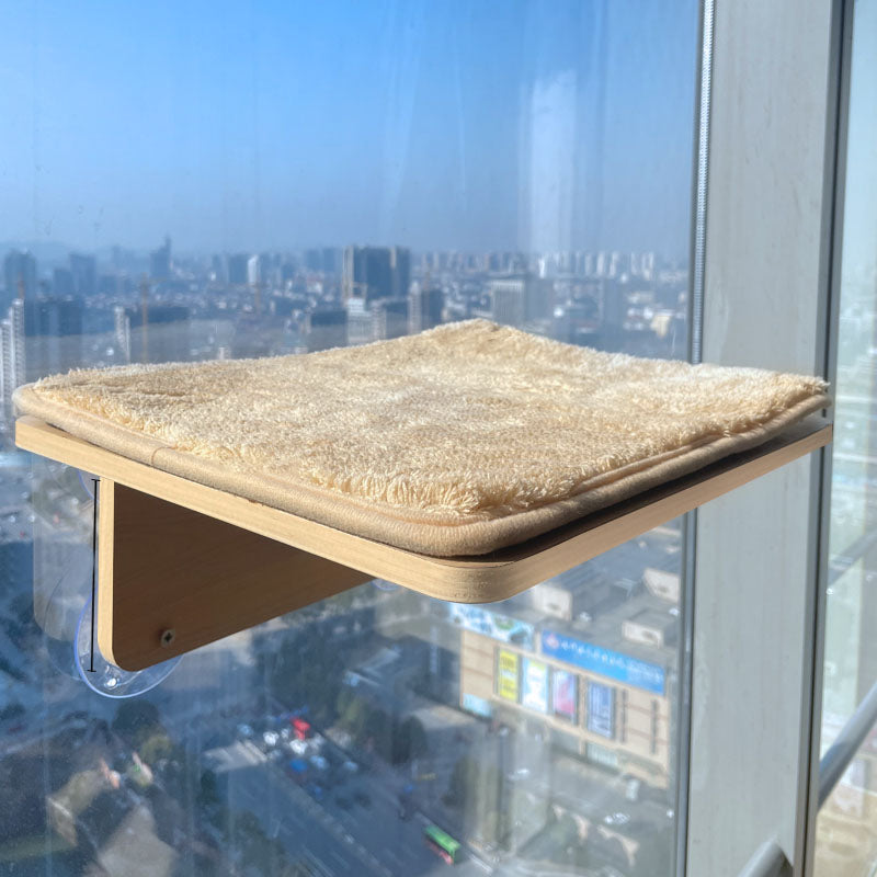 Wood Cat Window Perch