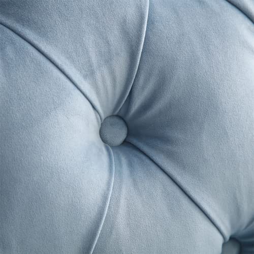 Luxury Modern Couch, Chesterfield Tufted Velvet Sofa, Cirrus armrest Living Room Sofa (66inch Sofa)