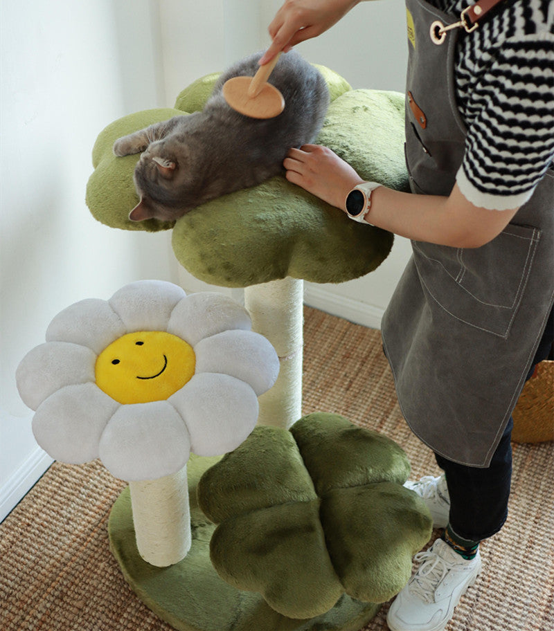 Four Leaf Clover Cat Tree