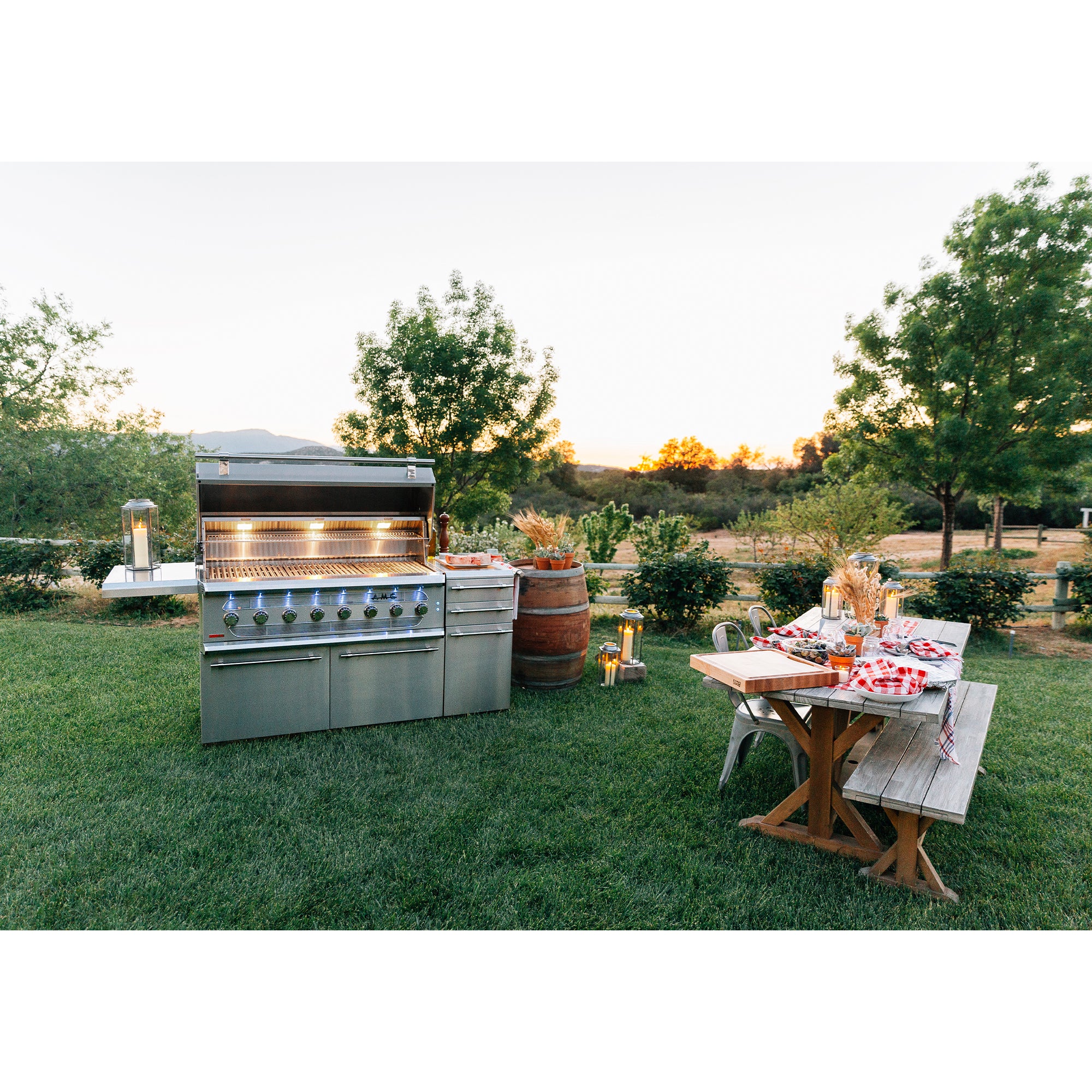 American Multi-Fuel Grill 36