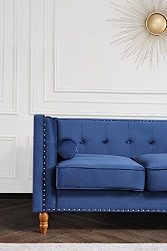 US Pride Furniture S5369N-S5372N-S Sofas, Blue