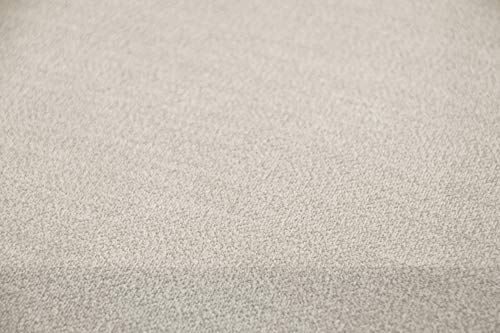 Elle Decor Chloe Upholstered Living Room Sofa, Tufted Fabric Couch, Mid-Century Walnut Tapered Footers, 61