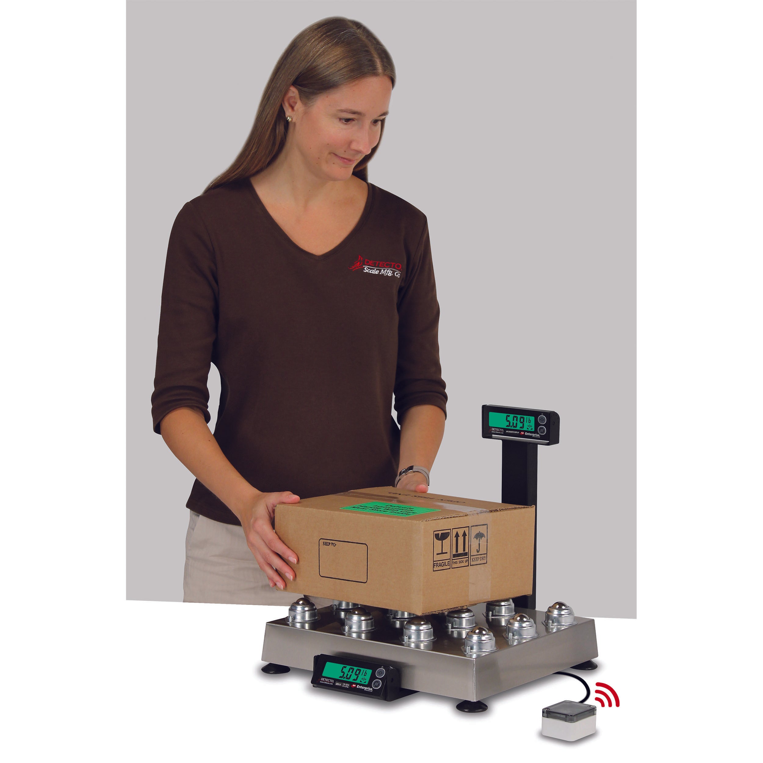 Detecto Enterprise APS Series Retail Point-Of-Sale (POS) Scale