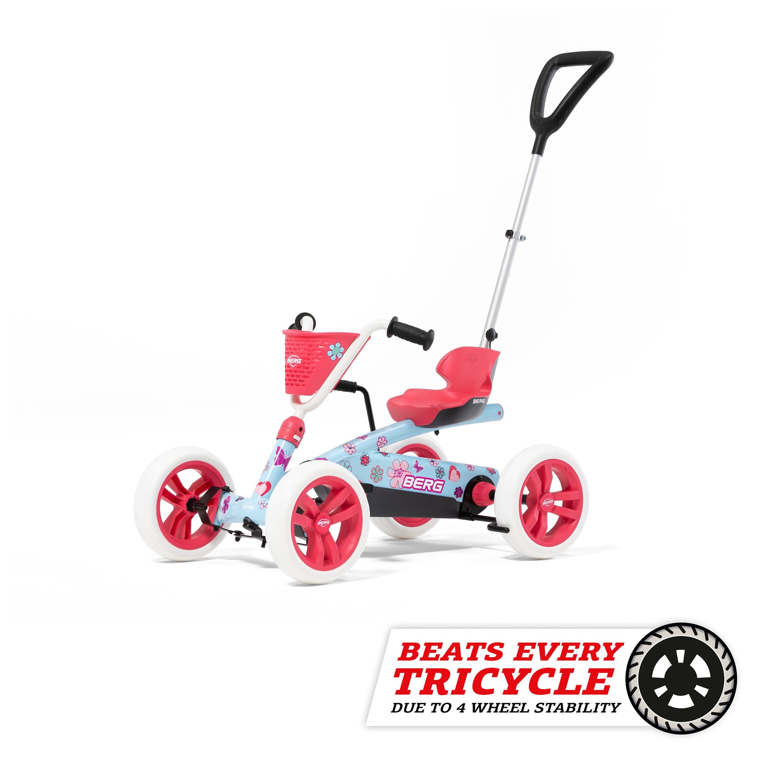 BERG Buzzy Bloom 2-In-1 Pedal Kart