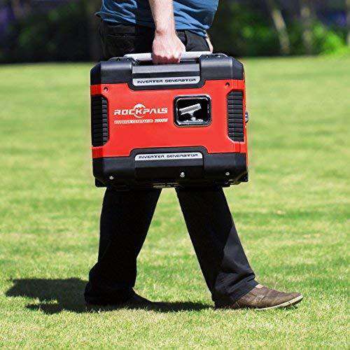 Rockpals R2000i 1800W/2000W Super Quiet Portable Gas Inverter Generator New