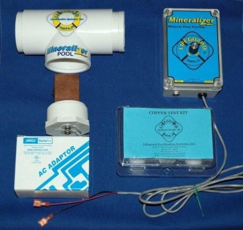 Electronic Copper/Silver Ion Purifier Mineralizer for up to 25,000 Gallon Pool