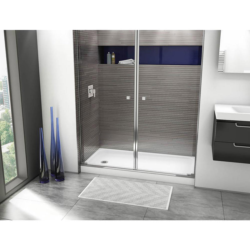 Bootz 4 in. H X 32 in. W X 60 in. L White Shower Base