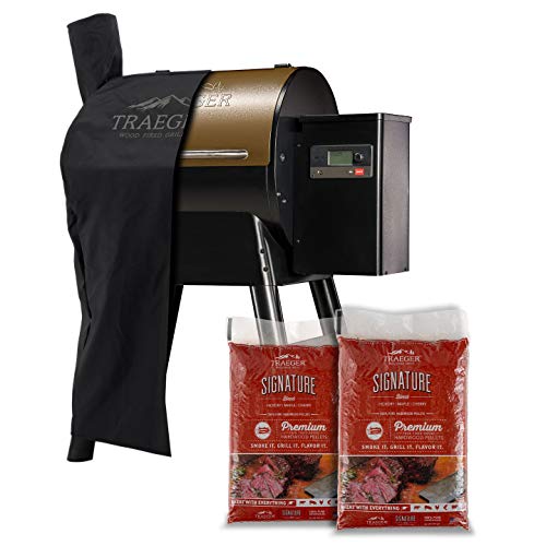 Traeger Grills Pro Series 575 Wood Pellet Grill and Smoker with Alexa and WiFIRE Smart Home Technology - Bronze