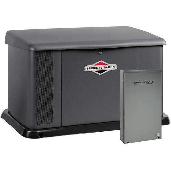 Briggs & Stratton Aluminum 20kw Standby Generator w/ 100 Amp Automatic Transfer Switch New