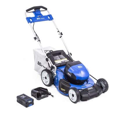 Kobalts 80-Volt Max Brushless Lithium Ion Self-propelled 21-in Cordless Electric Lawn Mower (6.0ah Battery and Charger Included)