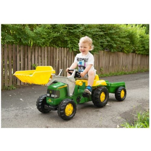 Kettler RollyKID John Deere Tractor with Trailer
