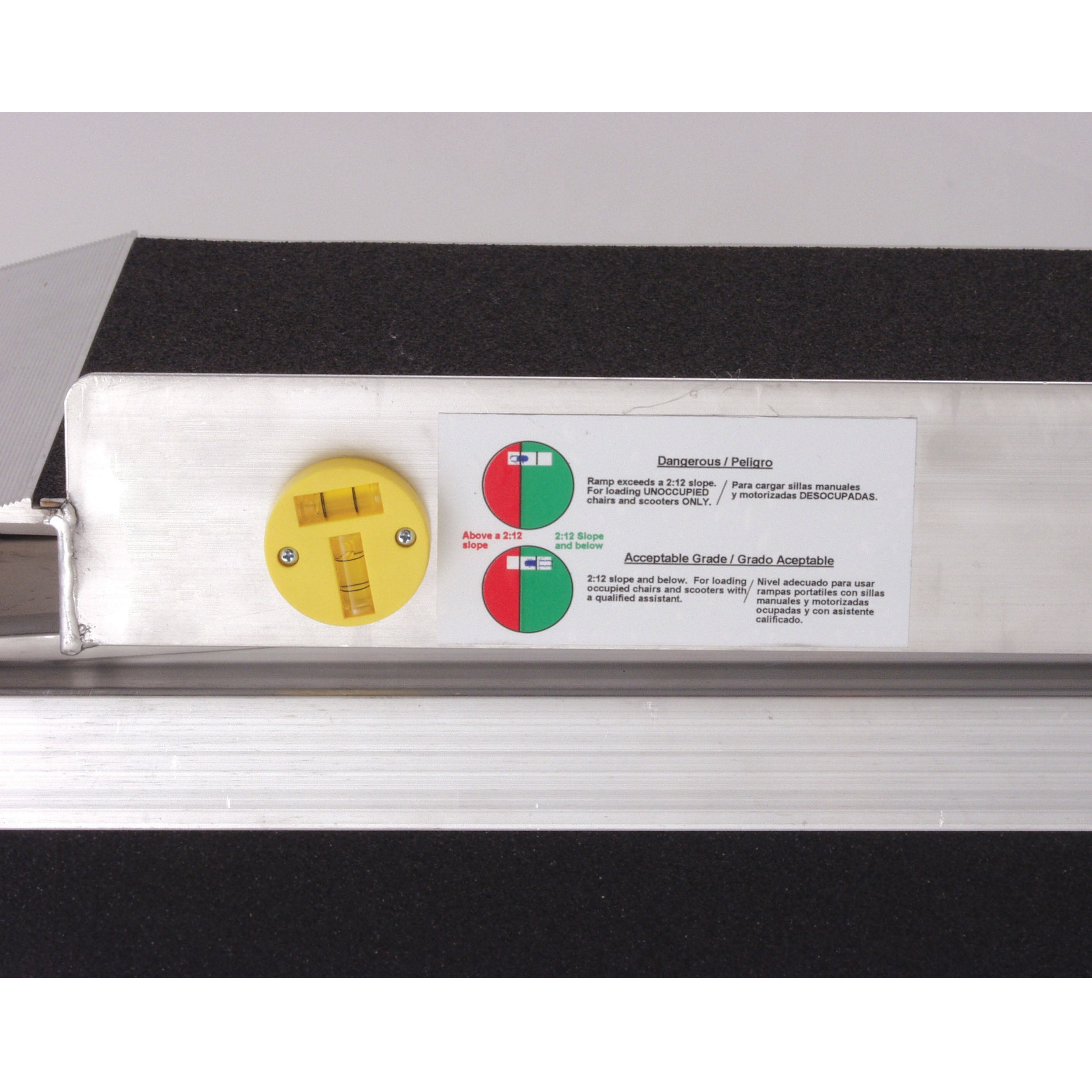 PVI Ramps Multifold Reach Wheelchair Ramp with Extended Lip