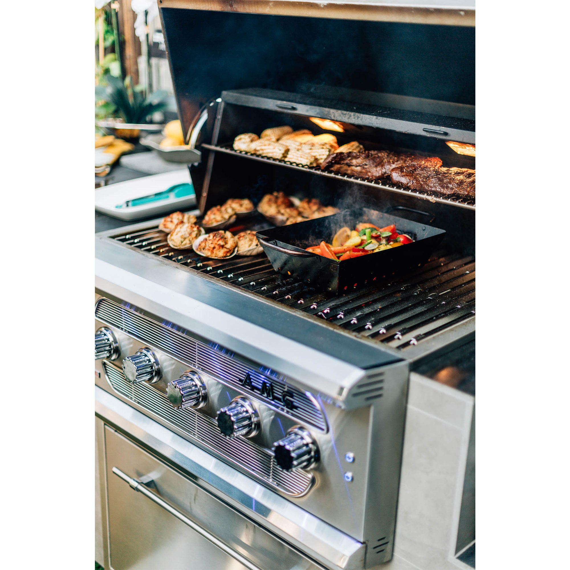 American Multi-Fuel Grill 54