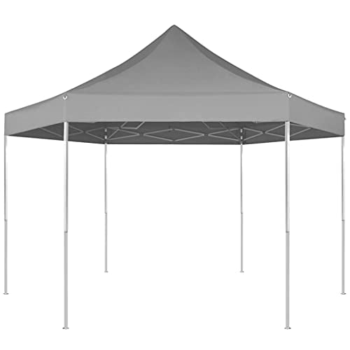 Unfade Memory Pop-Up Gazebo Outdoor Foldable Pergolas Shelter for Party/BBQ/Wedding 11.8'x10.2'