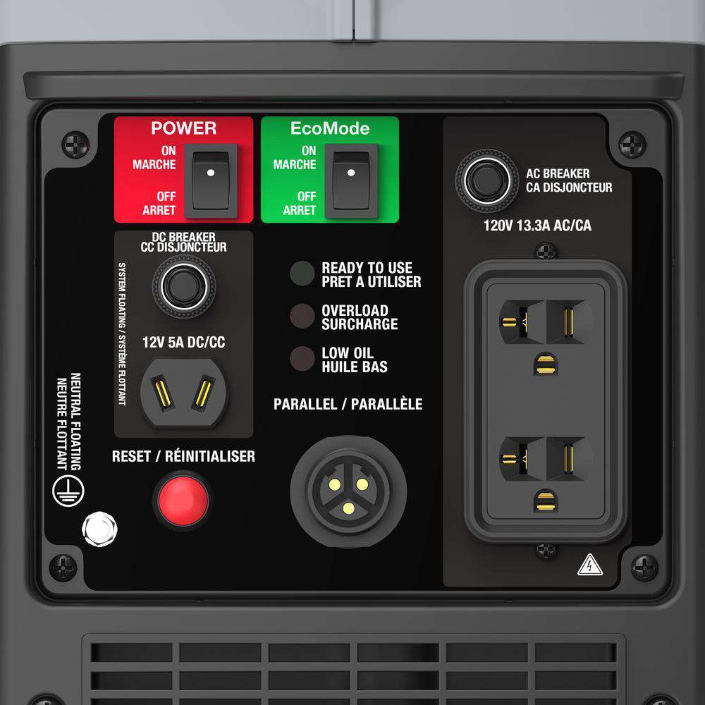 Energizer EZV2000P 1600/2000W Gas Powered Inverter Generator New