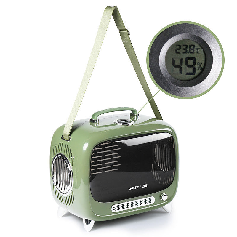 TV Shape Capsule Cat Carrier
