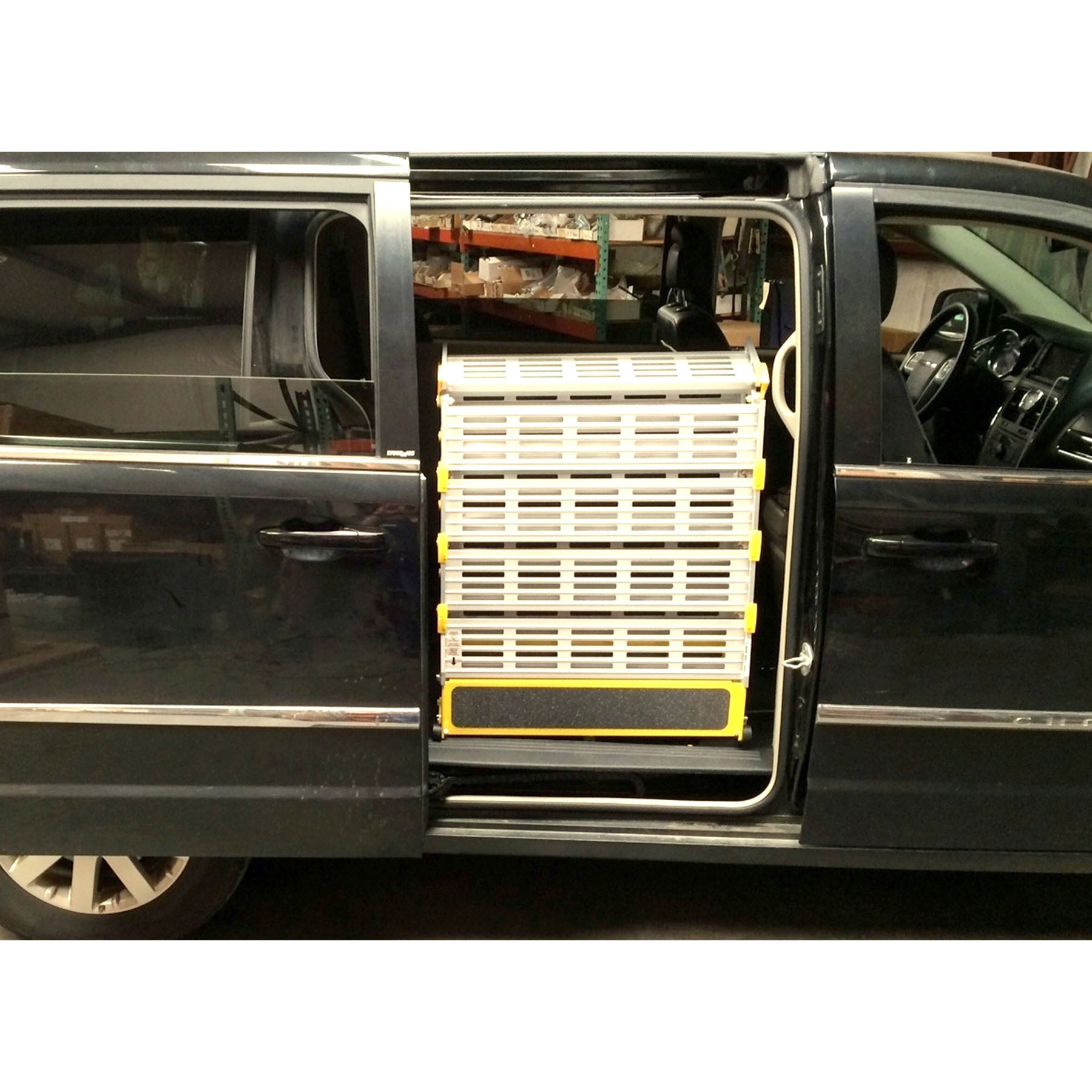 Roll-A-Ramp Powered Mini Fold™ Van Ramps