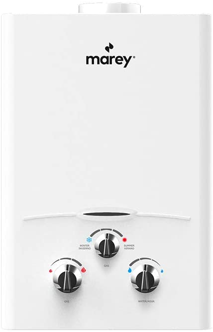 Marey GA5FLP 1.32 GPM 34,120 BTU LP Liquid Propane Tankless Water Heater Open Box