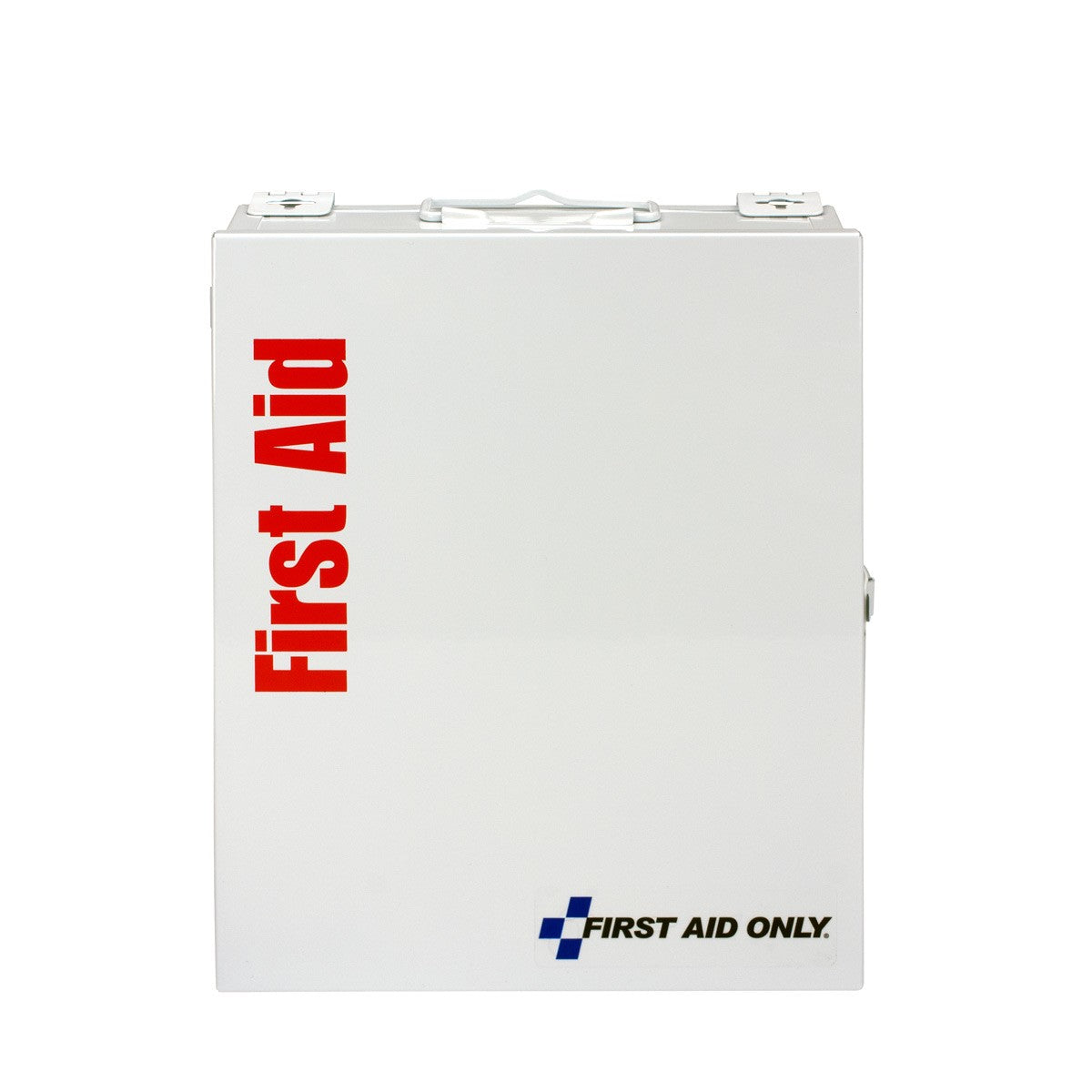 First Aid Only 25 Person Medium Metal Smart Compliance Cabinet without Medications and with Custom Logo (Case of 10)