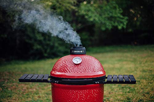Kamado Joe KJ23RH Classic I Charcoal Grill, 18 inch, Blaze Red
