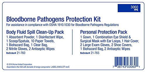 First Aid Only Small Plastic BBP Kit (Case of 48)