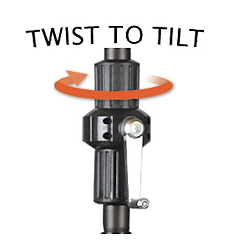 California Umbrella GSCU118117-5476-DWV 11' Round Aluminum Market, Crank Lift, Collar Tilt, Bronze Pole, Sunbrella Heather Beige Patio Umbrella, 11-Foot