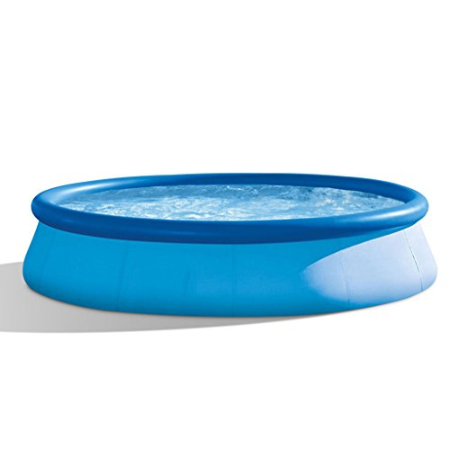 Longwei Swimming Pool Thicken Large Adult Paddling Pool   Family Child Swimming Pool 39684CM Dish Shape 3-5 People Blue