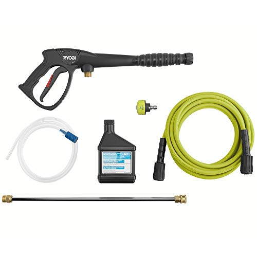 RYOBI RY803001-EP 3000 PSI 2.3-GPM Gas Pressure Washer & Extension Pole with Brush