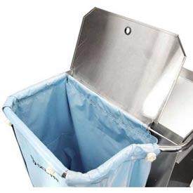 Offset Lid - Escort RX™ Stainless Steel Housekeeping Cart
