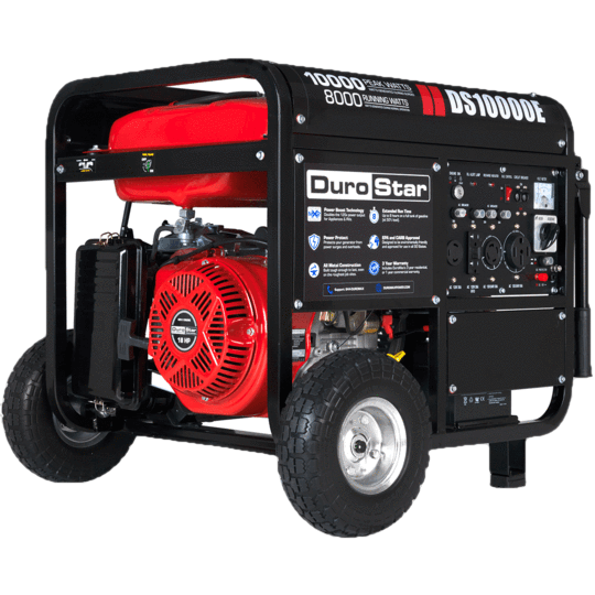 DuroStar DS10000E 8000W/10000W Gas Electric Start Generator New