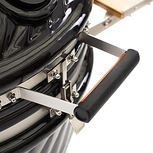 BBQGuys Signature 21-Inch Kamado Grill & Smoker - BBQ-K-24B