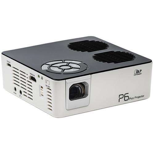 AAXA P6 Pocket WXGA DLP Mini Pico Projector 720p Portable with Stereo Speakers 600 Lumens New