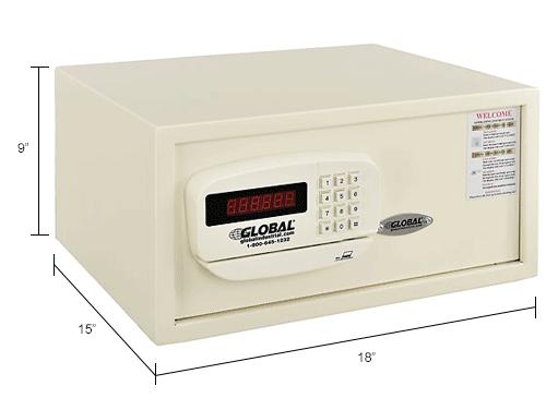Personal Hotel Safe Electronic Lock w/Card Slot 18