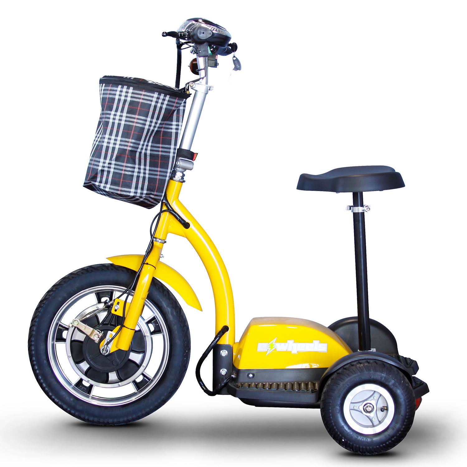 EWheels EW-18 Stand-in-Ride 3-Wheel Folding Mobility Scooter
