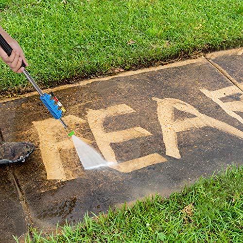 Suyncll 3800 PSI 2.8GPM Electric Pressure Washer Electric Power Washer with Soap Bottle (Green)