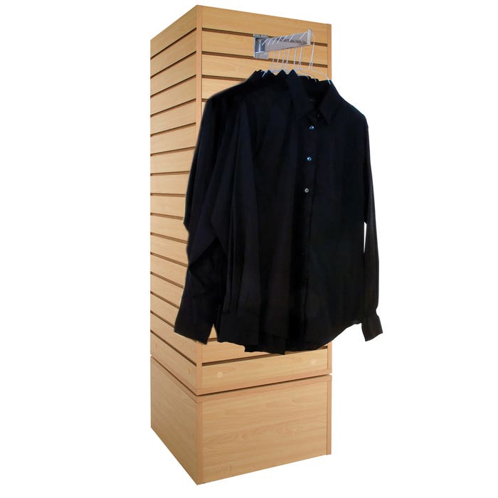 Econoco Rotating Cube Slatwall Merchandiser