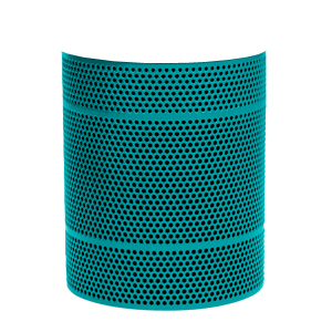 Rally 32 Gallon Trash Receptacle, Contour Top