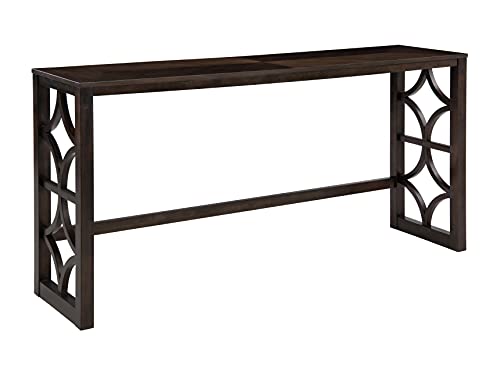 Lane Home Furnishings Aria Sofa Bar, Umber