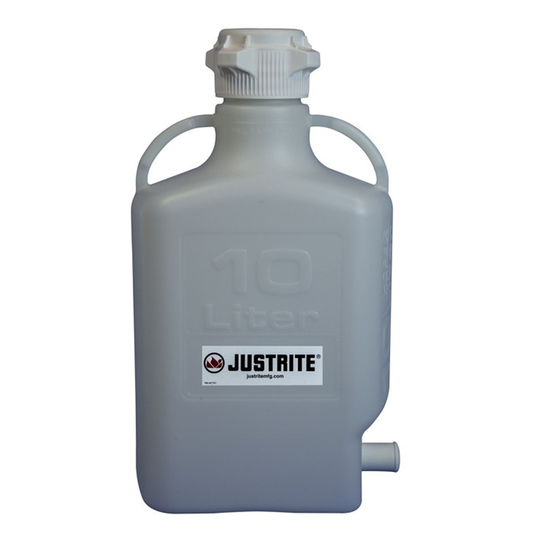 Justrite Carboy, Polypropylene (PP), With 3