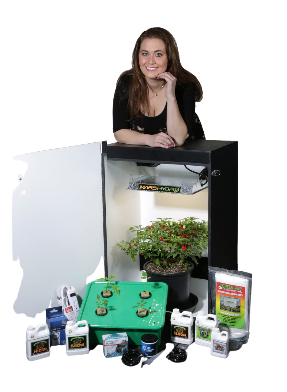 Dealzer Grandma's Secret Garden 6.0 4 Plant LED Grow Box New