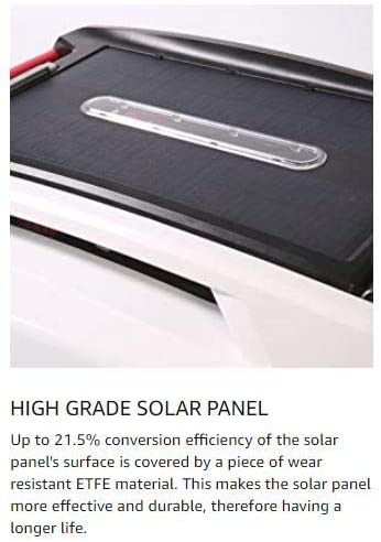 Instapark Betta Automatic Robotic Pool Cleaner Solar Powered Pool Skimmer White New